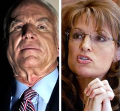 John McCain and Sarah Palin